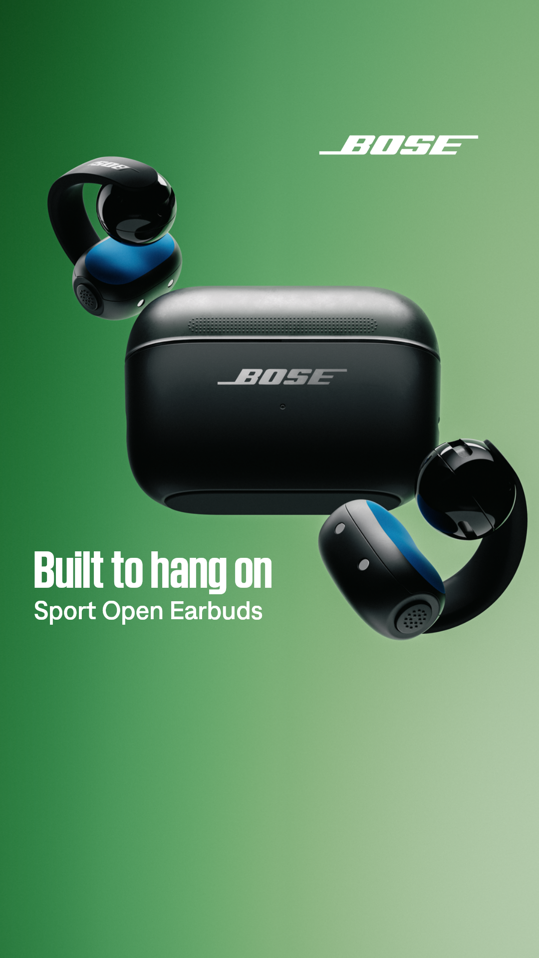 Bose Facebook ad: Sport Open Earbuds