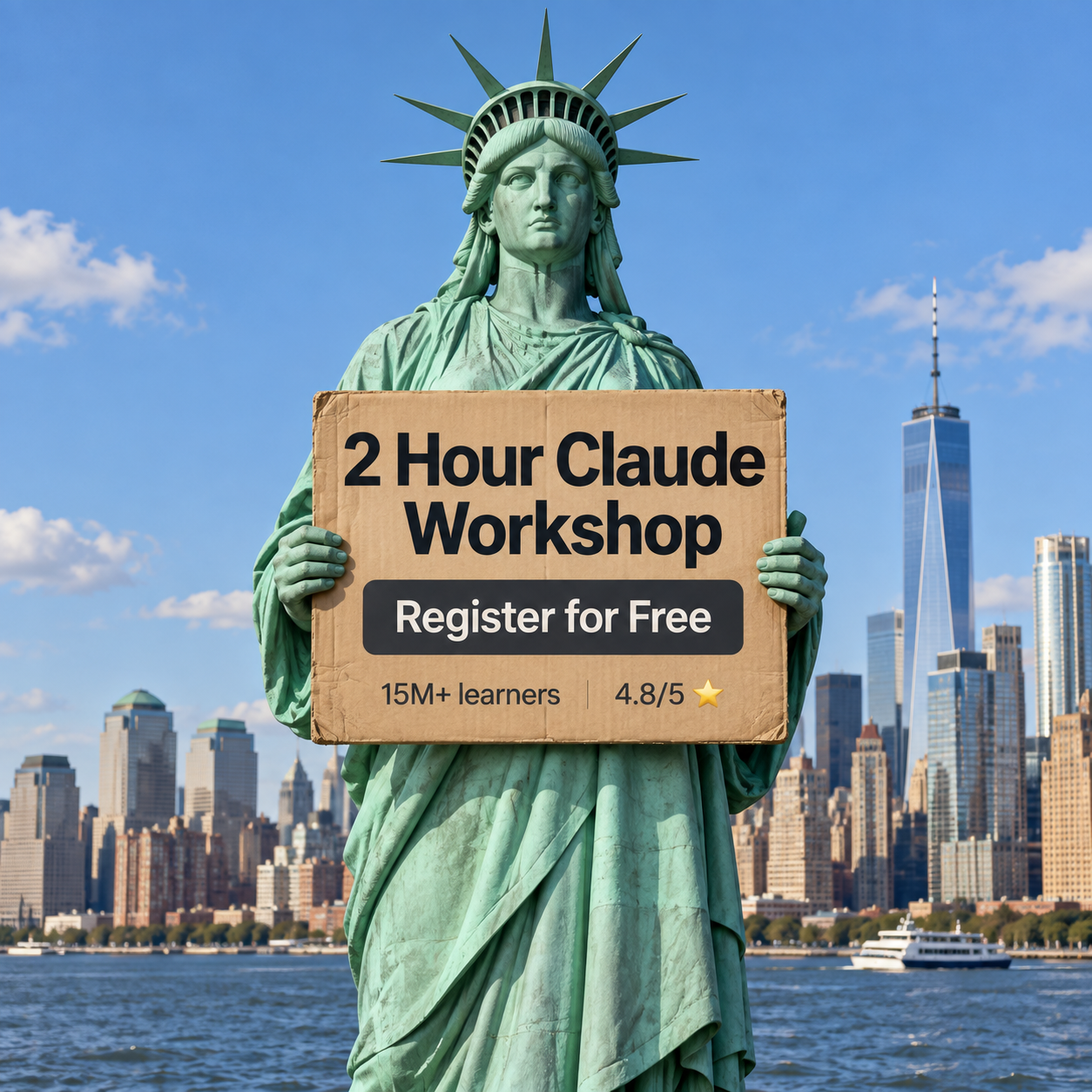 Vaibhav Sisinty Facebook ad: Master Claude AI, Live and Free