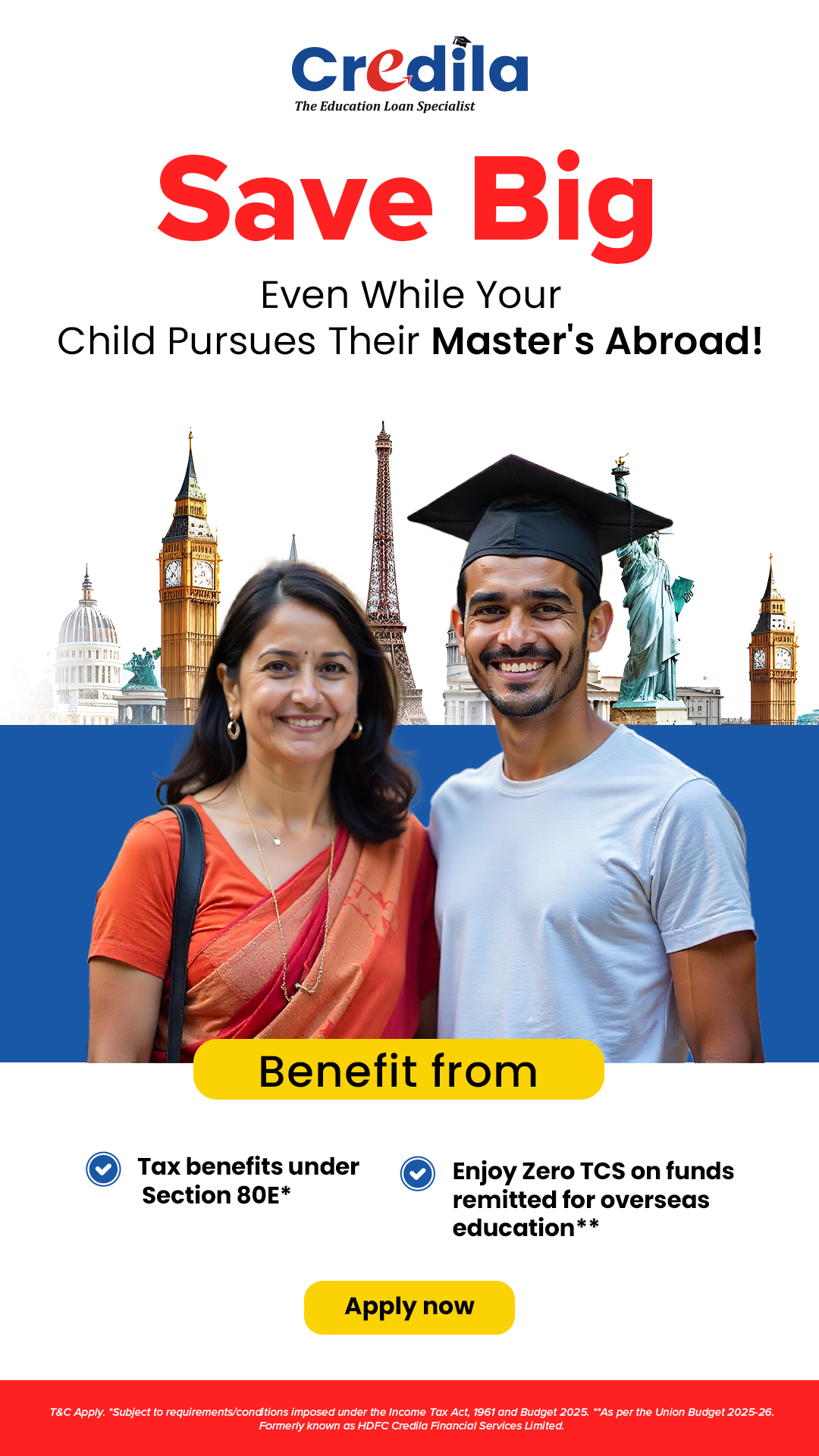 Credila Financial Services Limited Facebook ad
