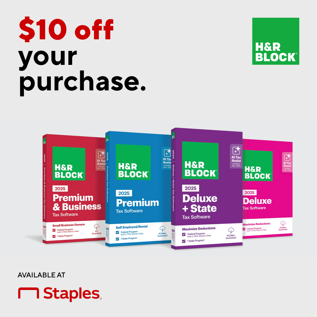Staples Facebook ad