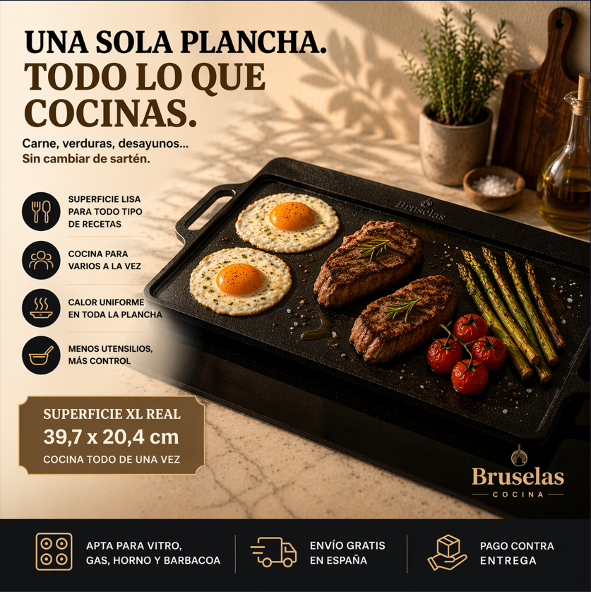 Bruselas Cocina Spain Facebook ad: Todo lo que Cocinas, en Una Pieza