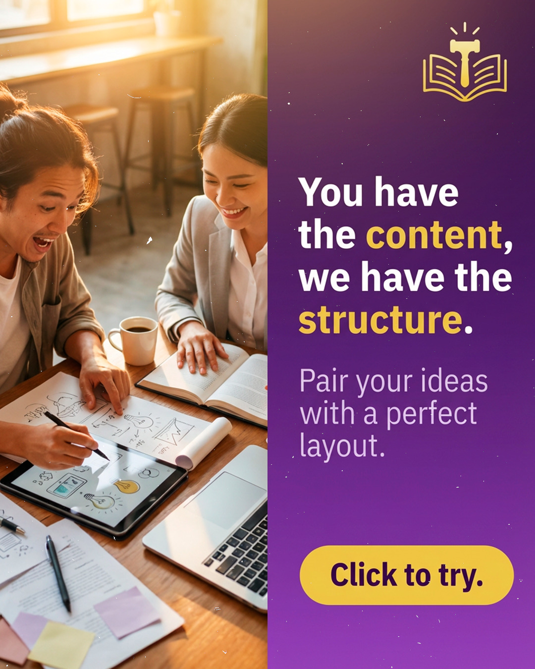 SmithBook Facebook ad