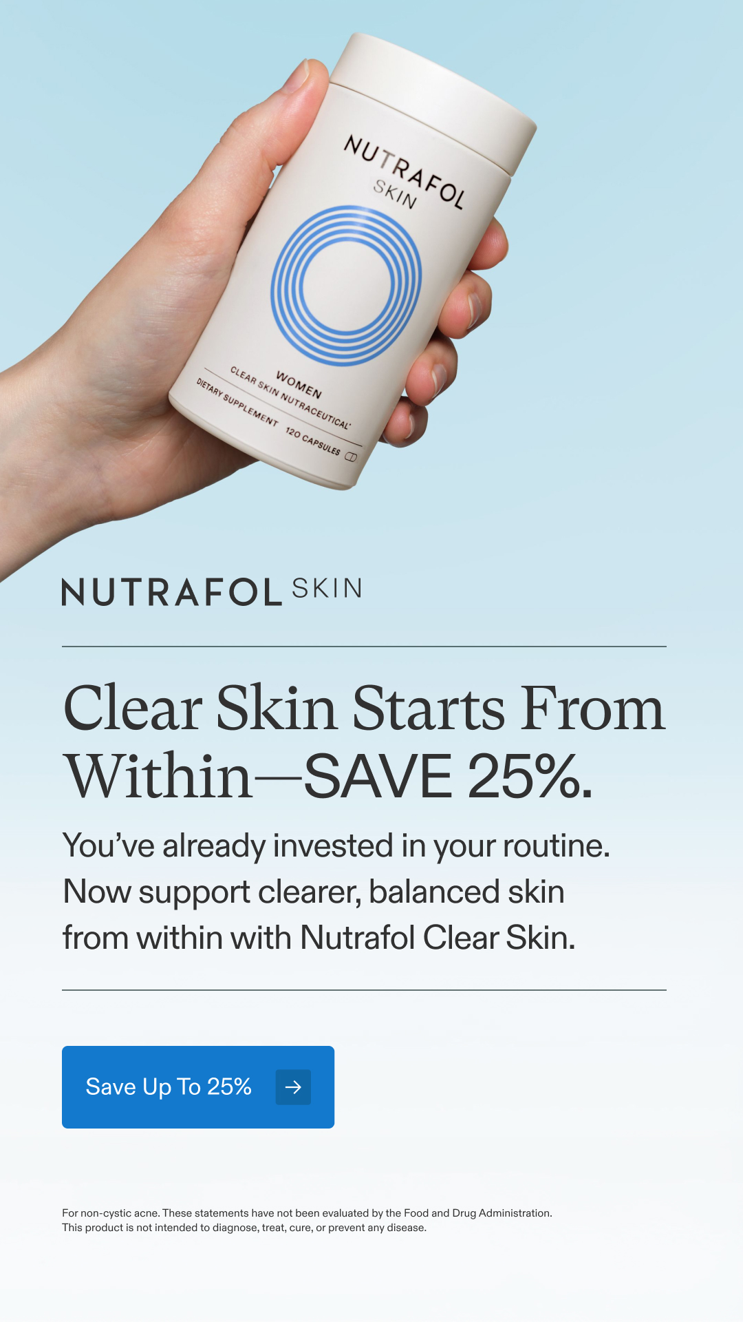 Nutrafol Facebook ad
