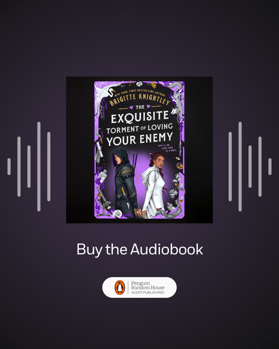Penguin Random House Audio Facebook ad