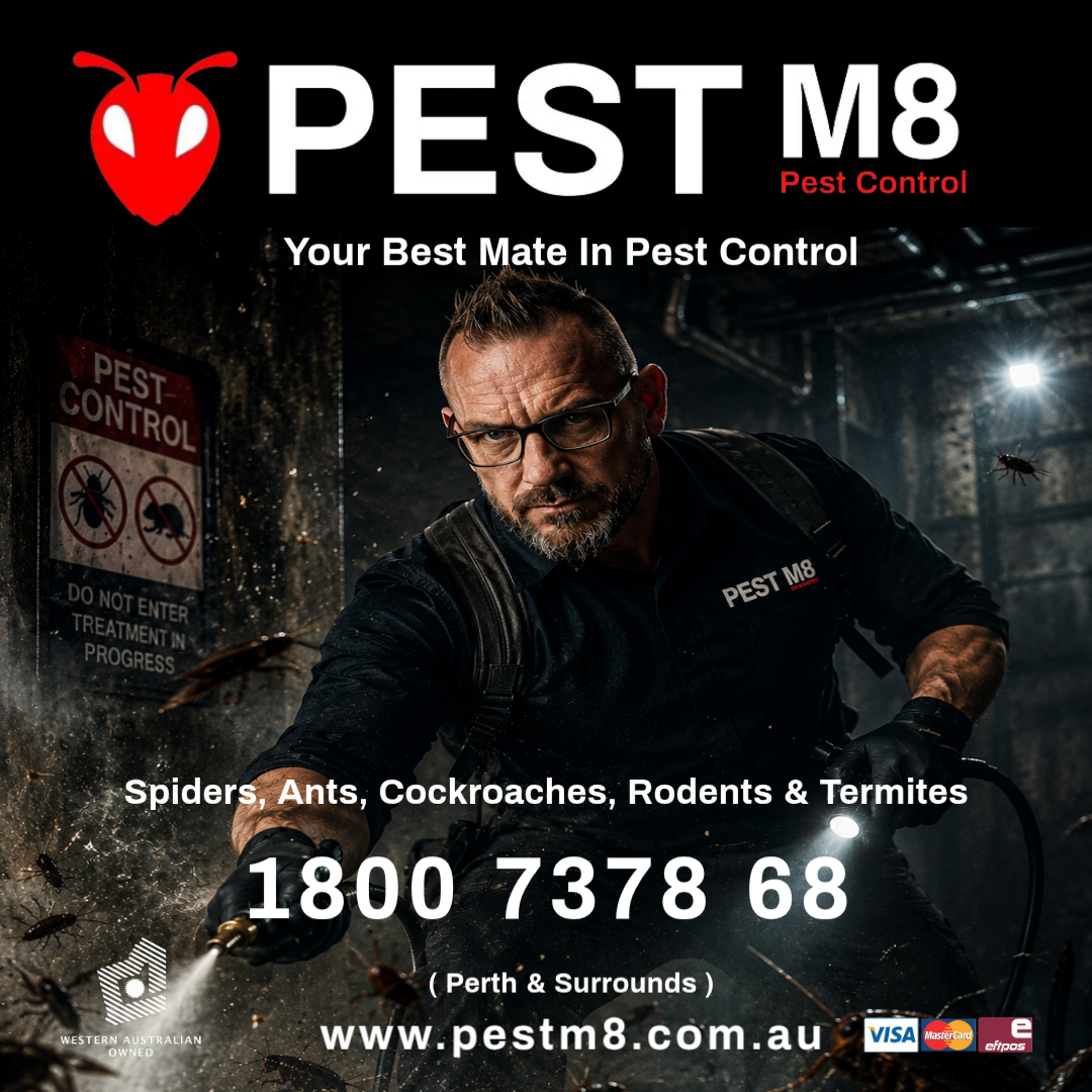 Pest M8 Pest Control Facebook ad: Wellard & Surrounds