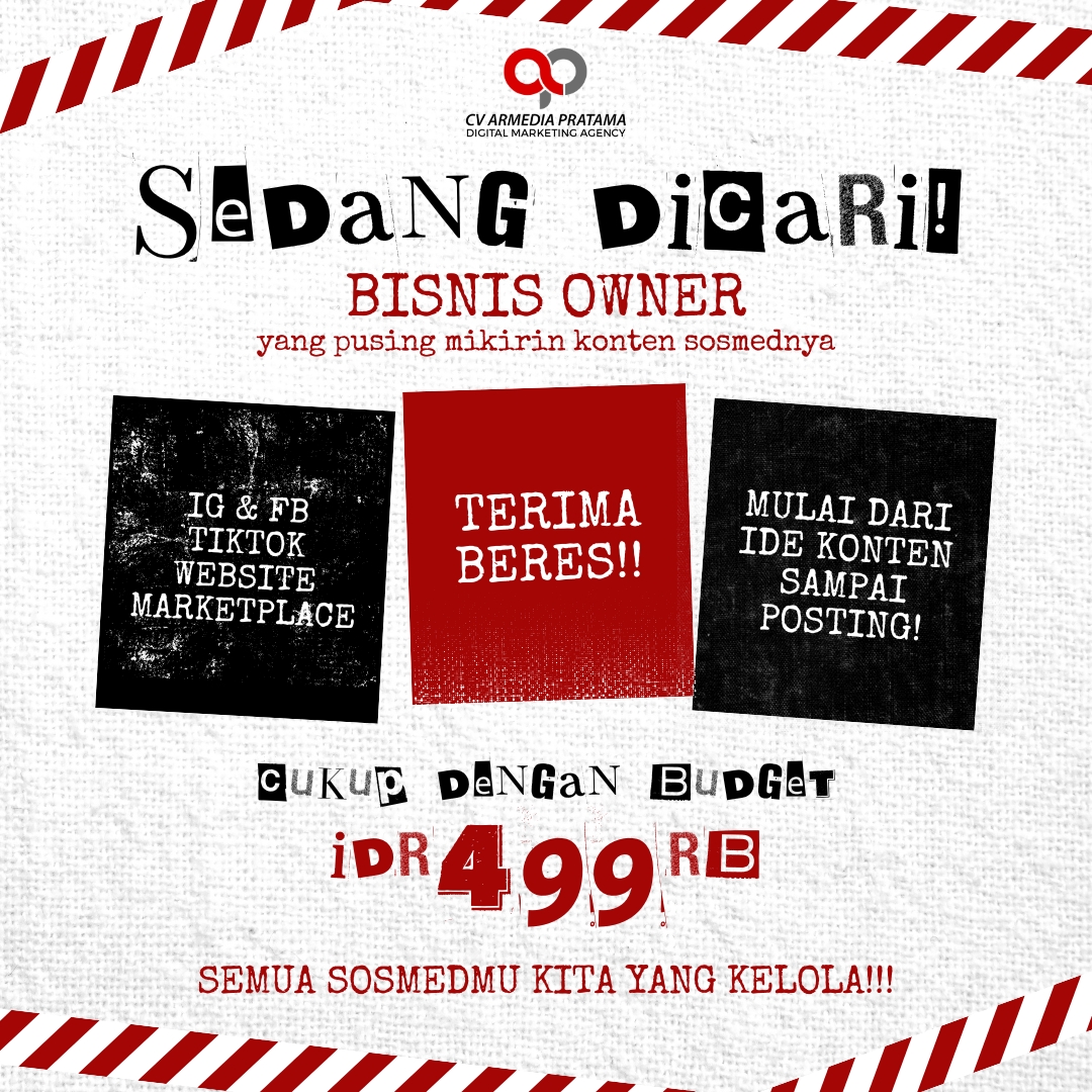 Armedia Pratama Facebook ad