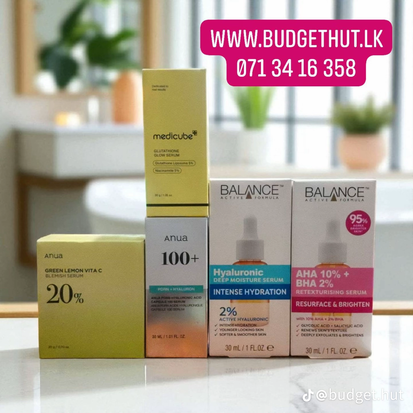 BUDGET HUT Facebook ad