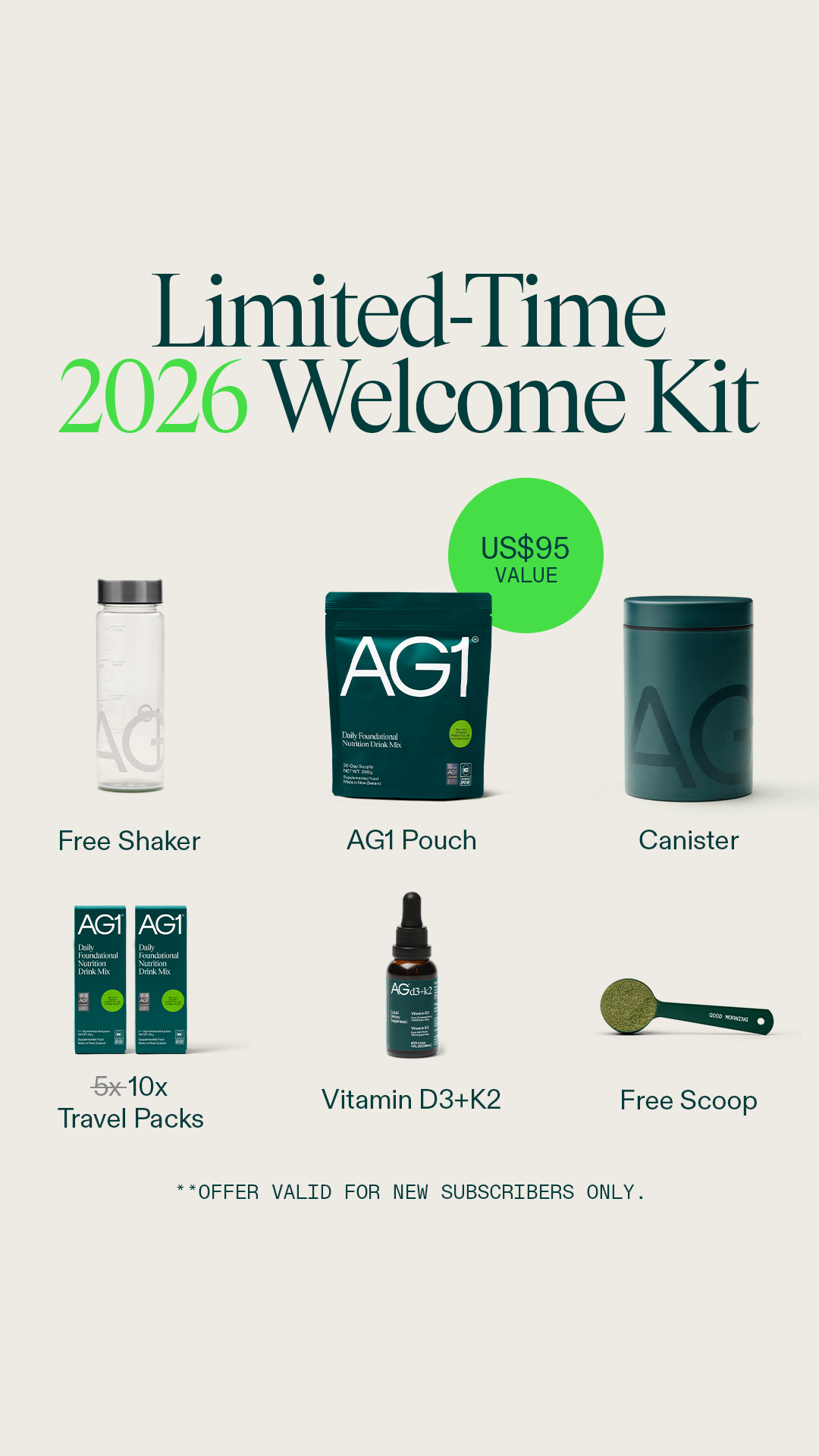 AG1 by Athletic Greens Facebook ad