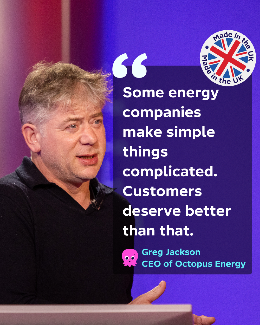 Octopus Energy Facebook ad from Jun 1, 2026