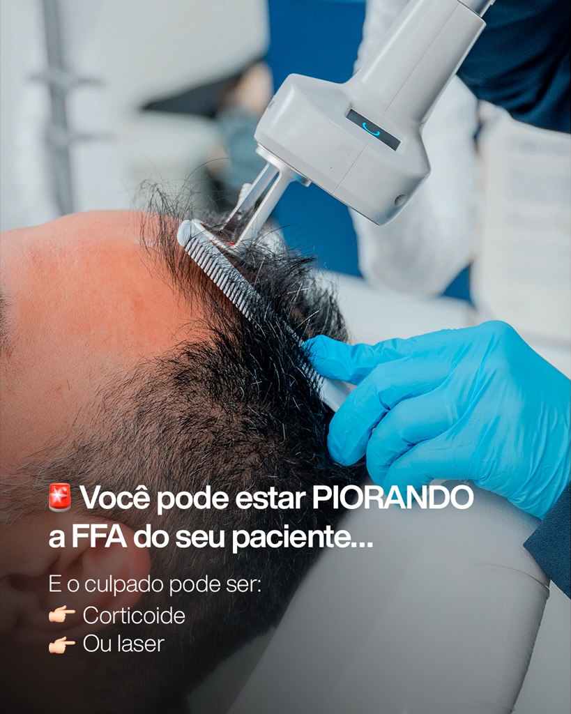 Dra. Priscila Barreto - Tricologia Facebook ad: Três meses depois do laser, a paciente voltou…