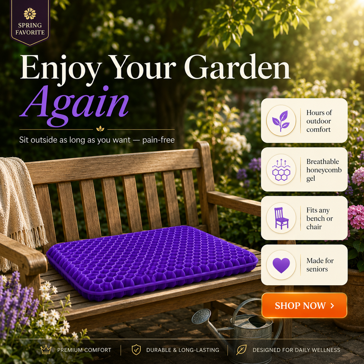 Pure Gel Cushion Facebook ad