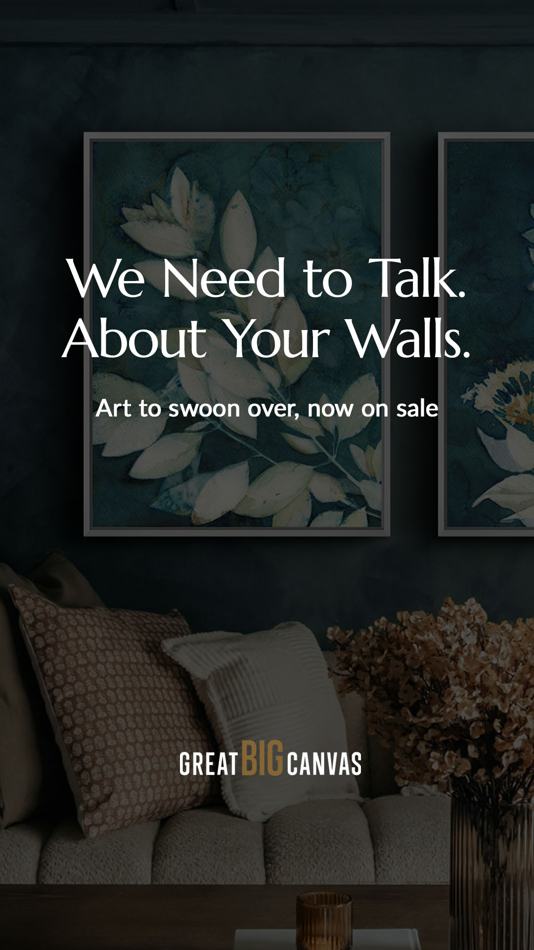 Great Big Canvas Facebook ad