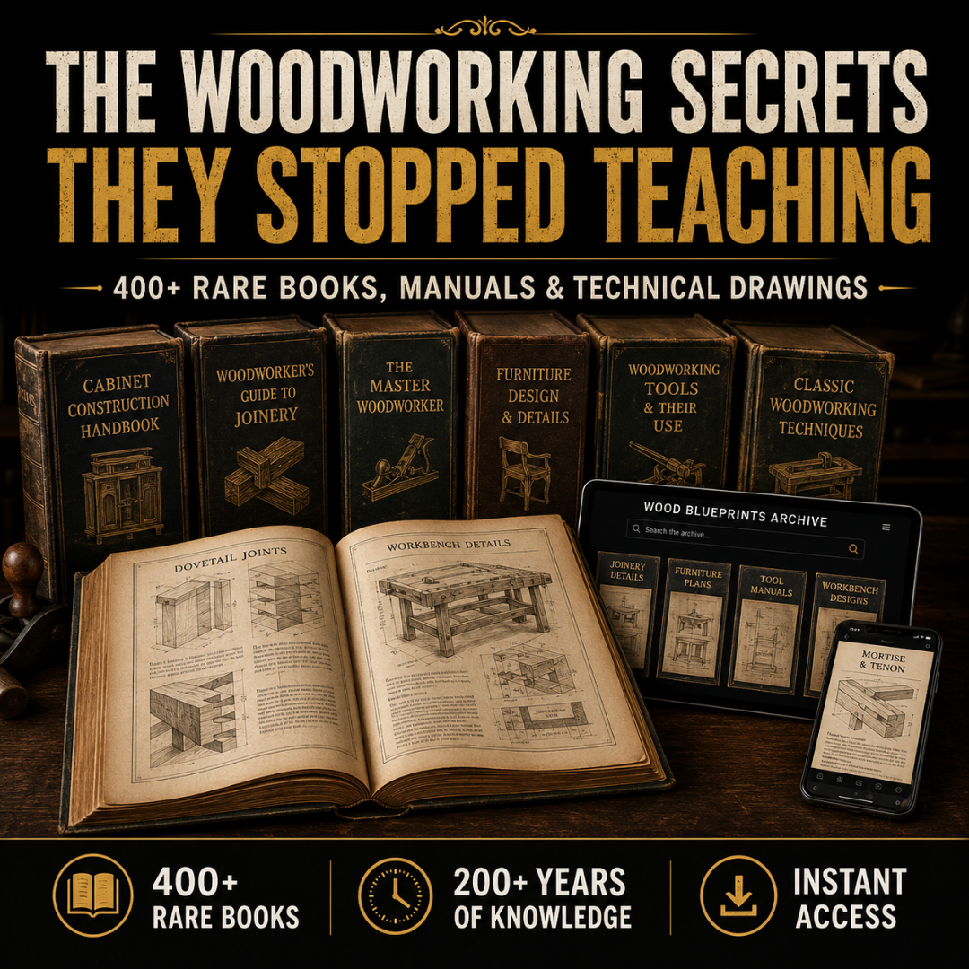 Wood Blueprints Facebook ad