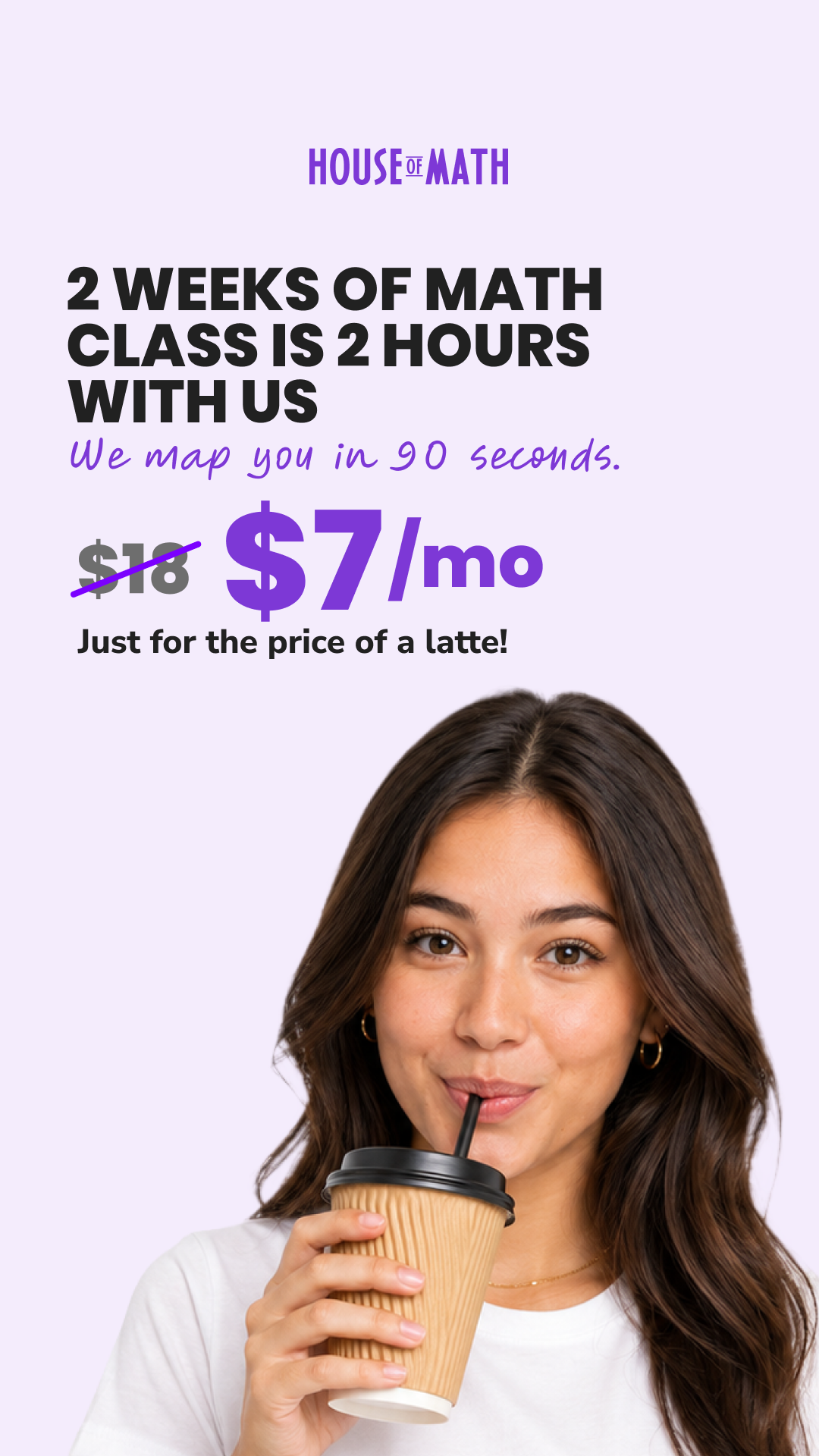 House of Math Facebook ad