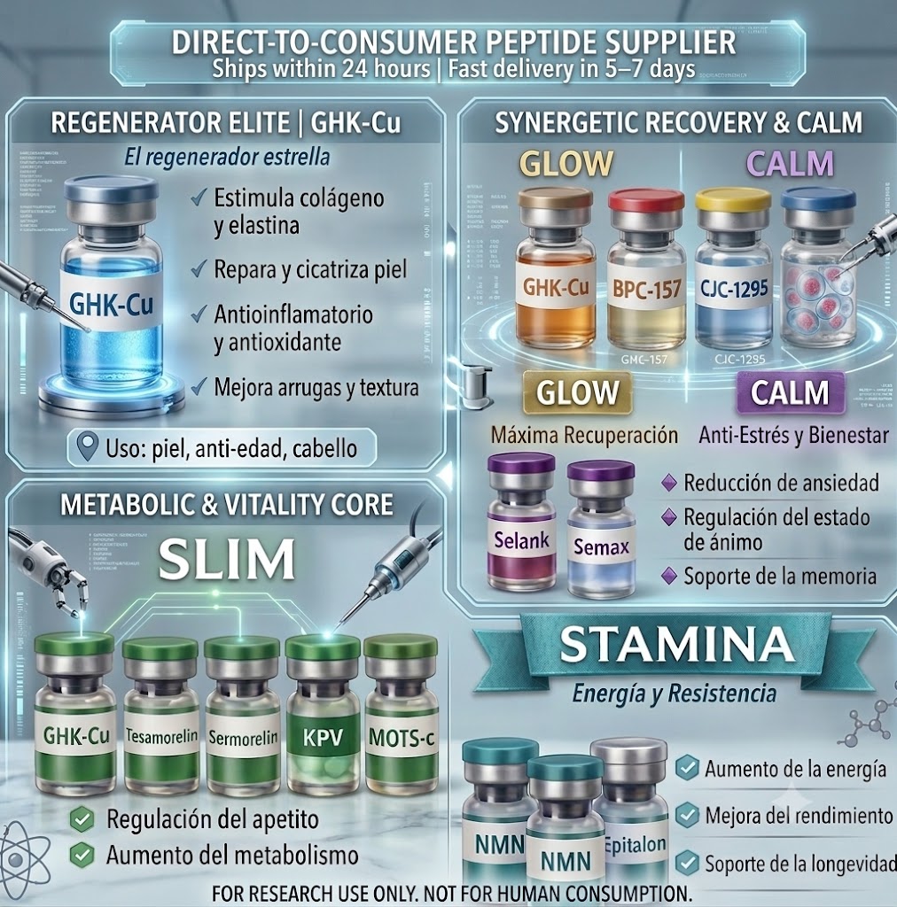 John Ford Juliana Facebook ad: Source Peptide Manufacturer | 5-7 Day Delivery