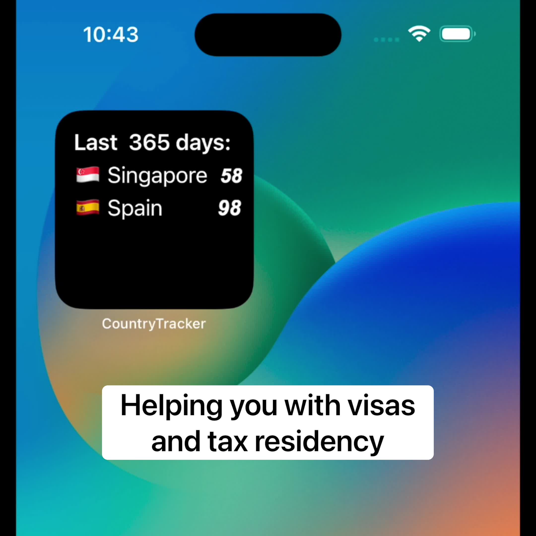 Countrydaystrackerapp Facebook ad from May 5, 2023