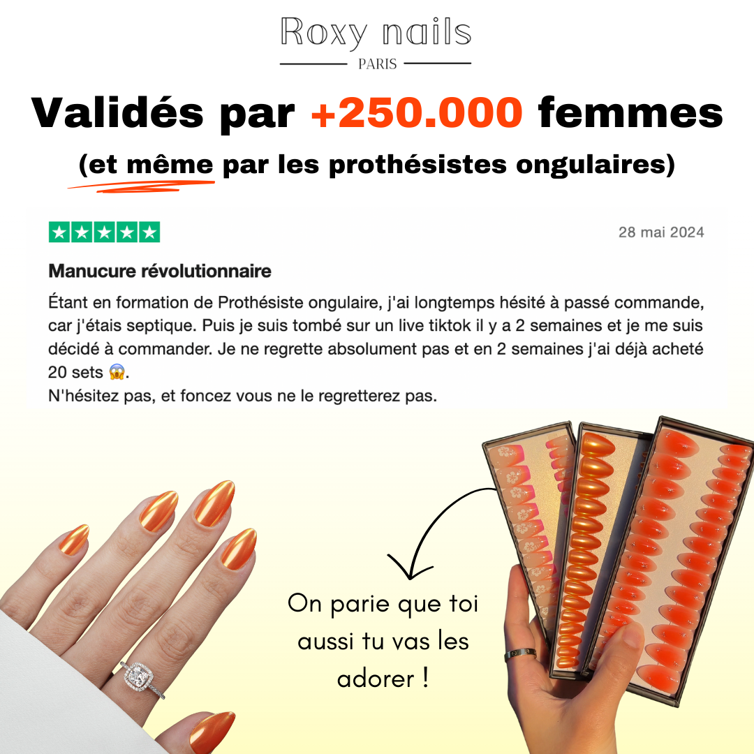 Faux Ongles - Roxy Nails Paris Facebook ad