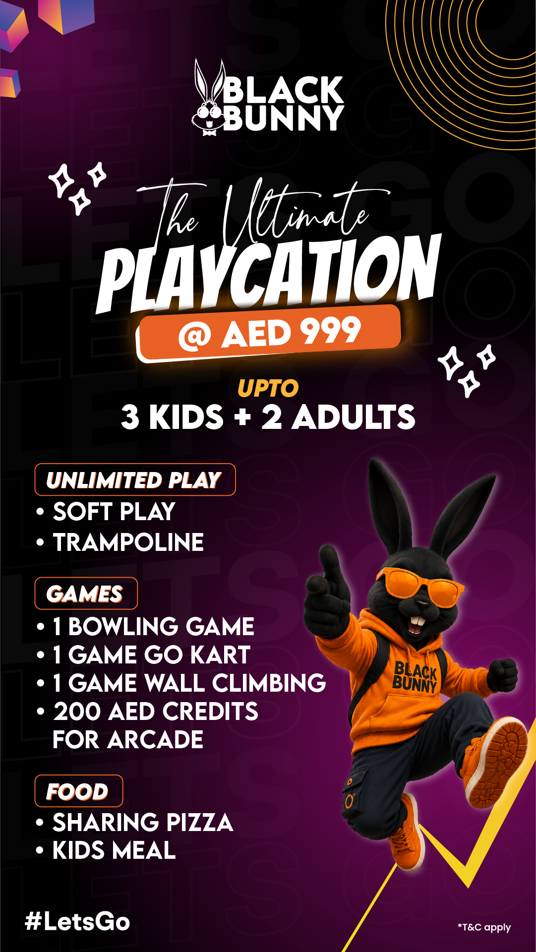 Black Bunny Dubai Facebook ad