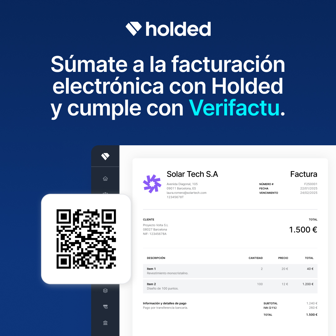 Holded Facebook ad from Feb 6, 2026
