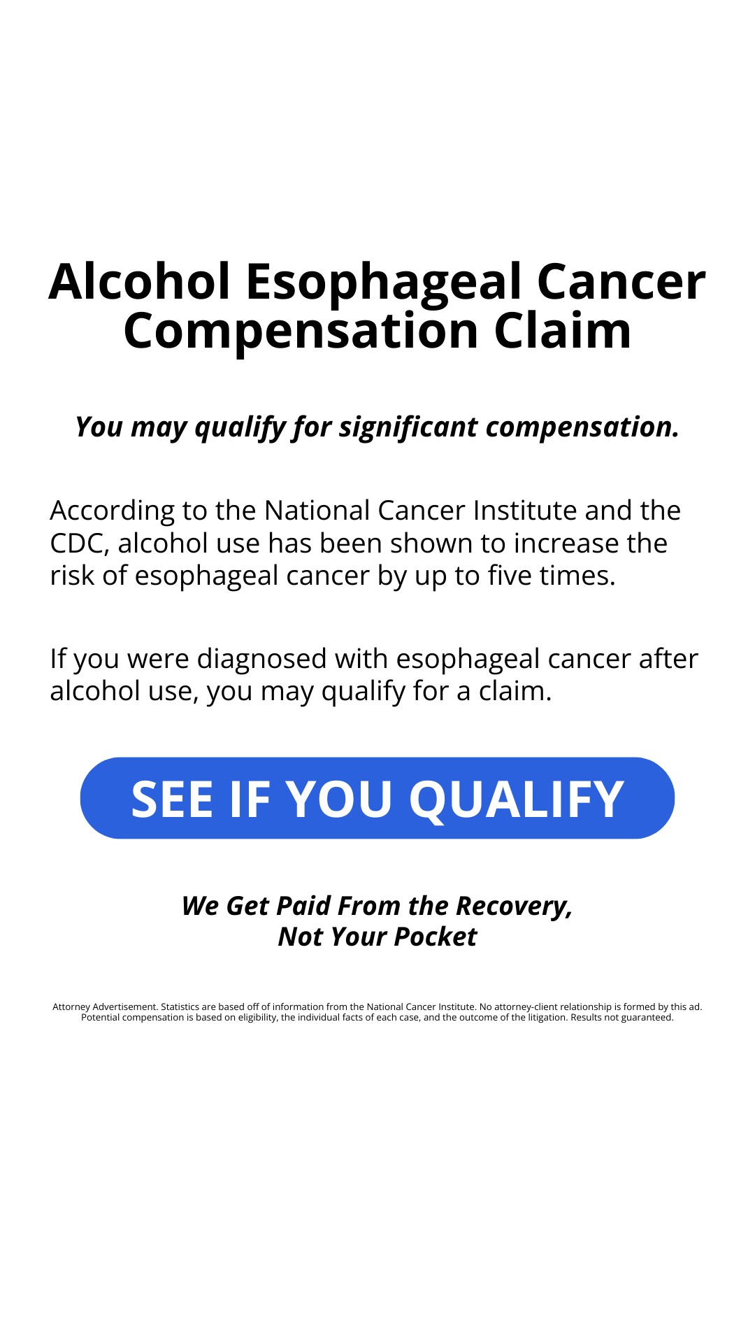 National Justice Center Facebook ad