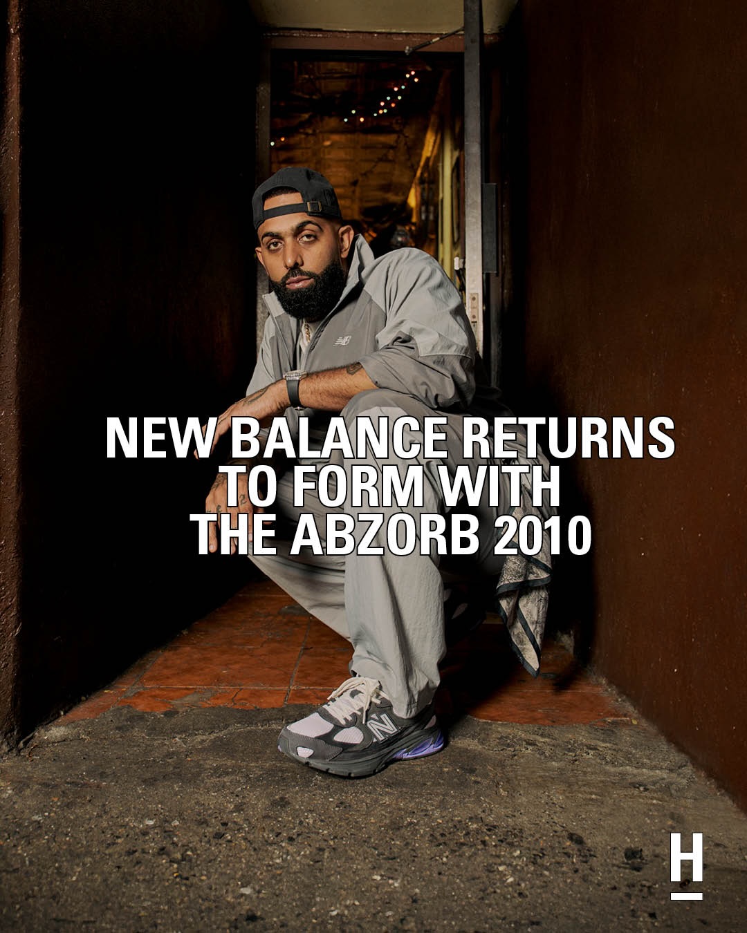 Highsnobiety Facebook ad: @newbalancelifestyle knows how to make a classic.