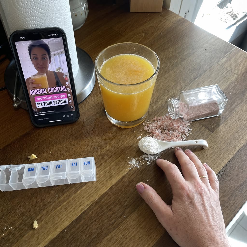 Amy - Recovering Insomniac Facebook ad: TikTok lied about my fatigue.
