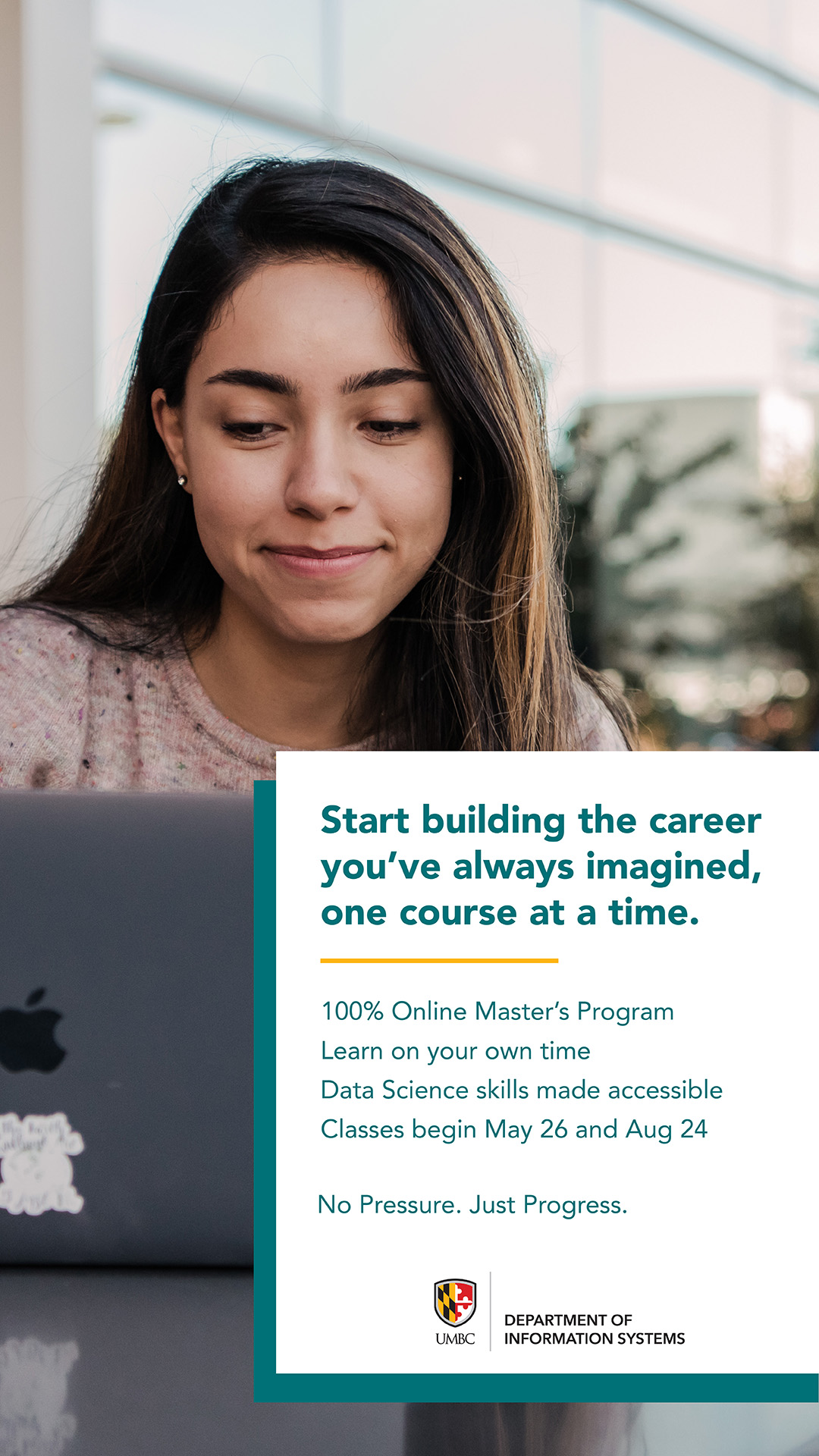 IS Department at UMBC Facebook ad from Apr 2, 2026