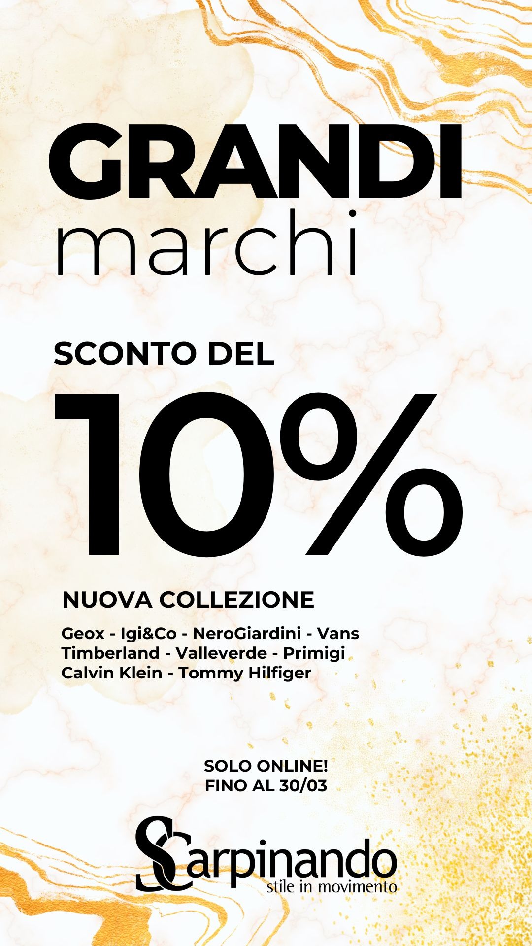 Scarpinando Facebook ad from Mar 24, 2025