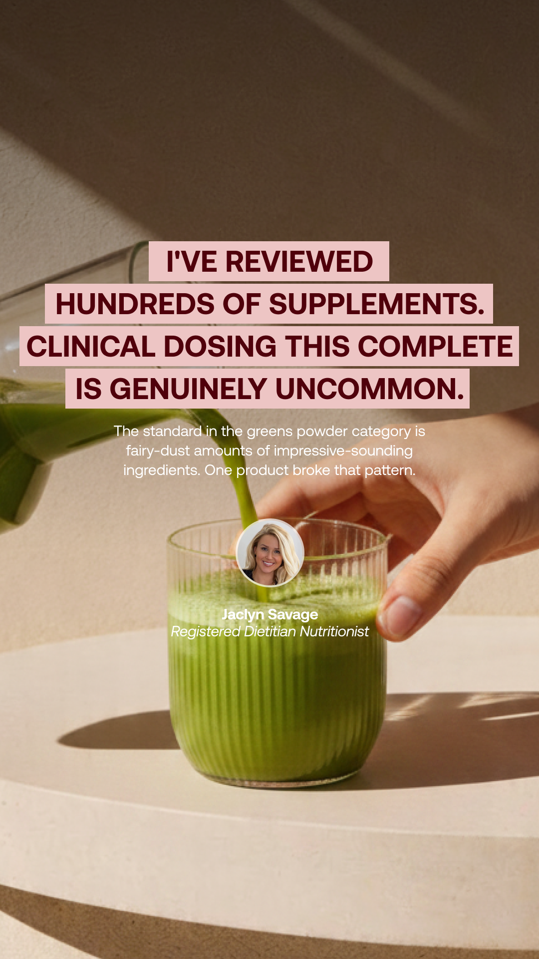JMK Nutrition Facebook ad