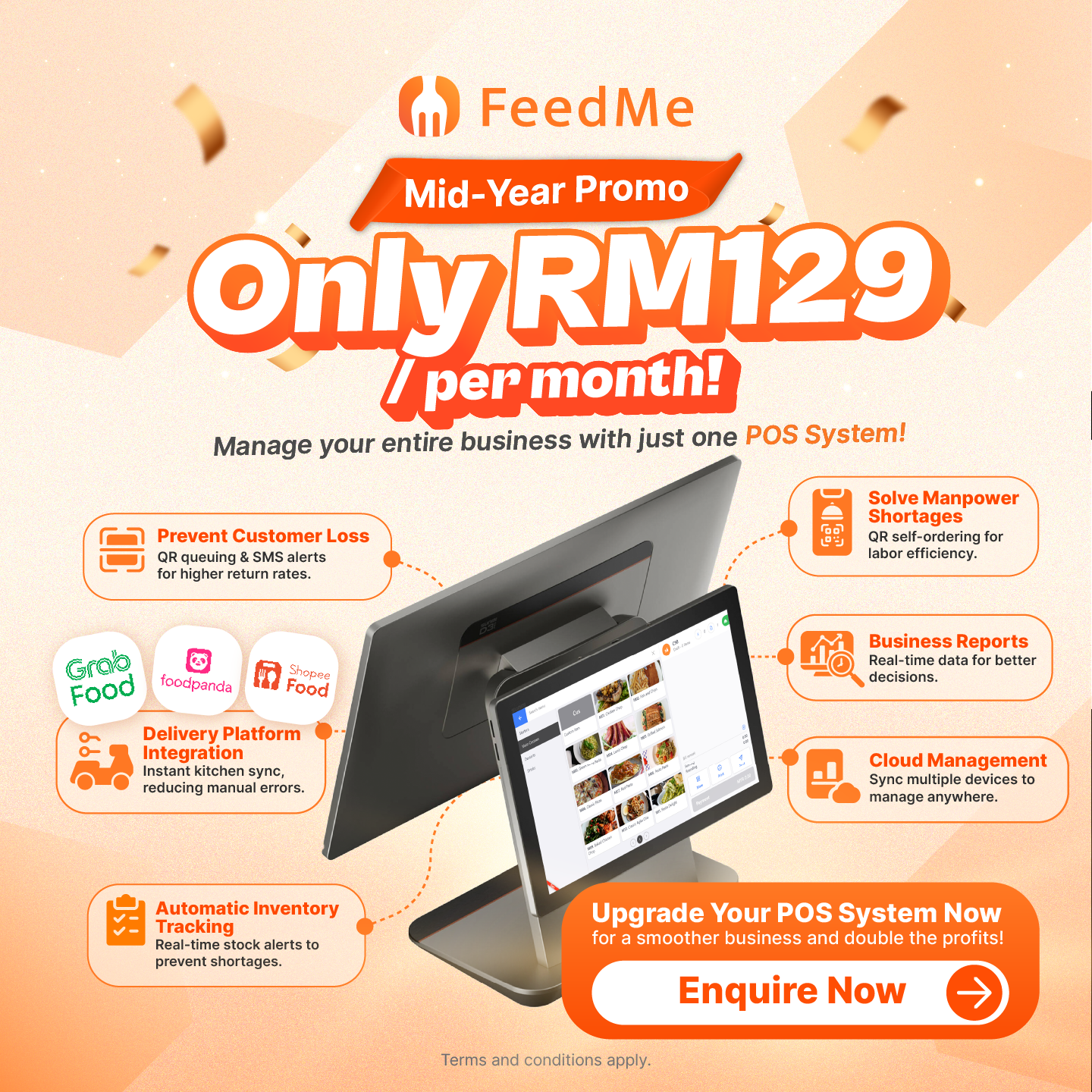 FeedMe Smart POS System - Malaysia Facebook ad