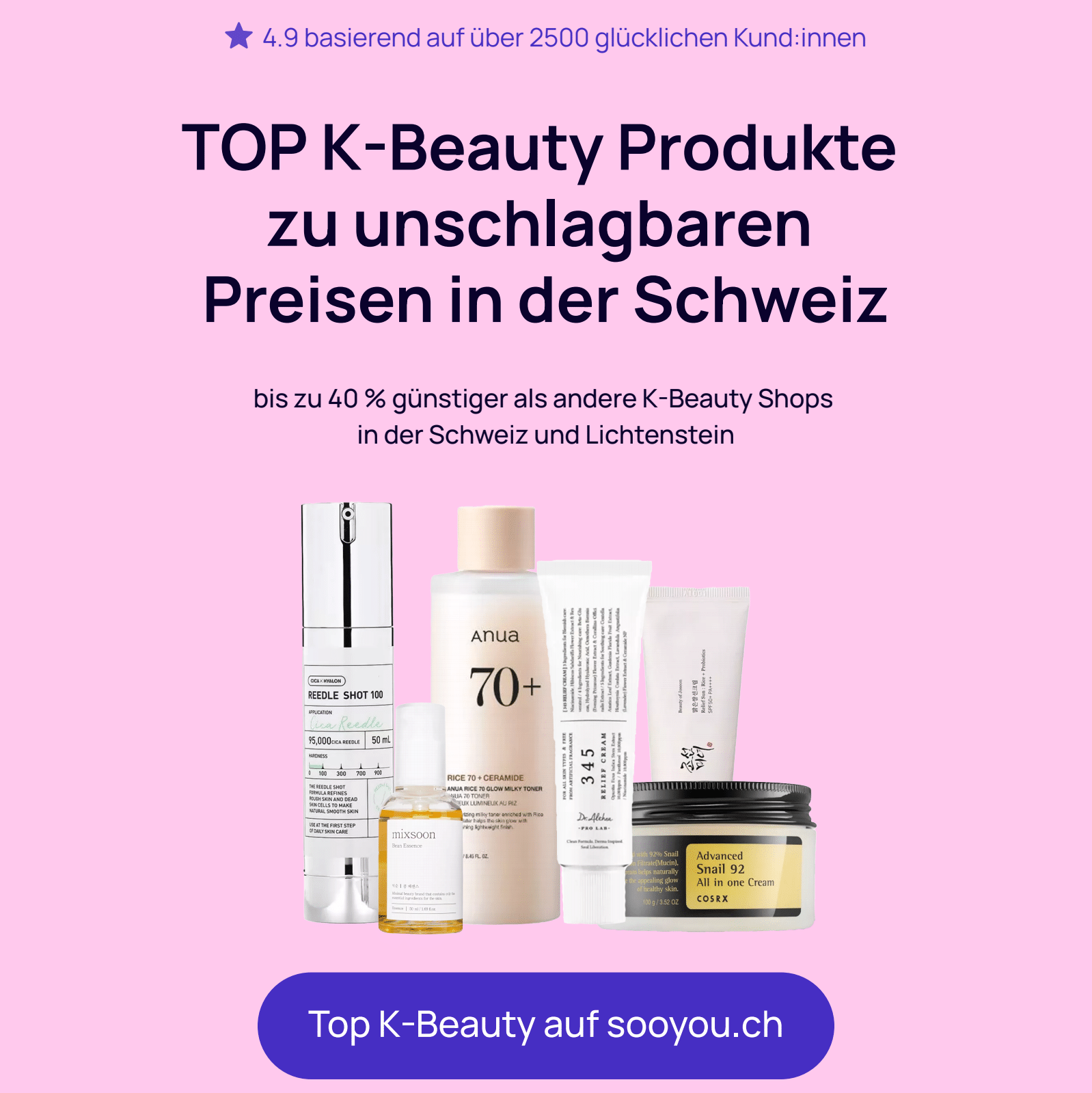 Sooyou Korean Cosmetics Facebook ad from Feb 25, 2026