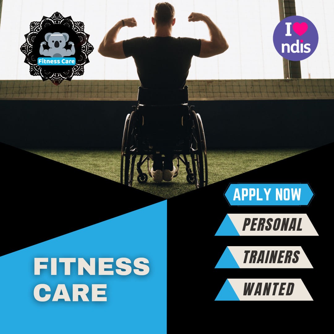 Fitness Care Facebook ad: Become a Fitness Carer