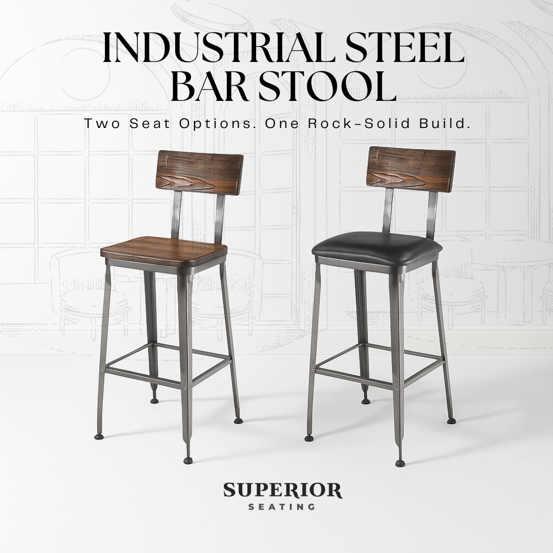 Superior Seating Facebook ad: Custom & Ready Options