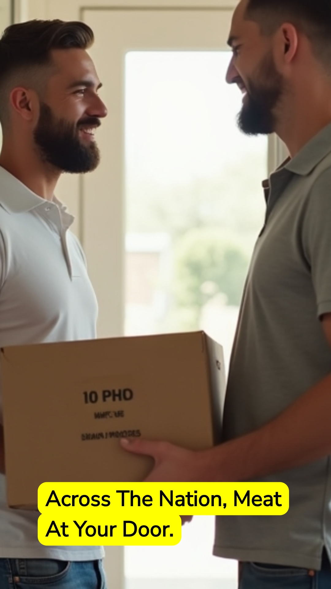 QuickSearches Resurgence Facebook ad: Nationwide Home Meat Delivery!