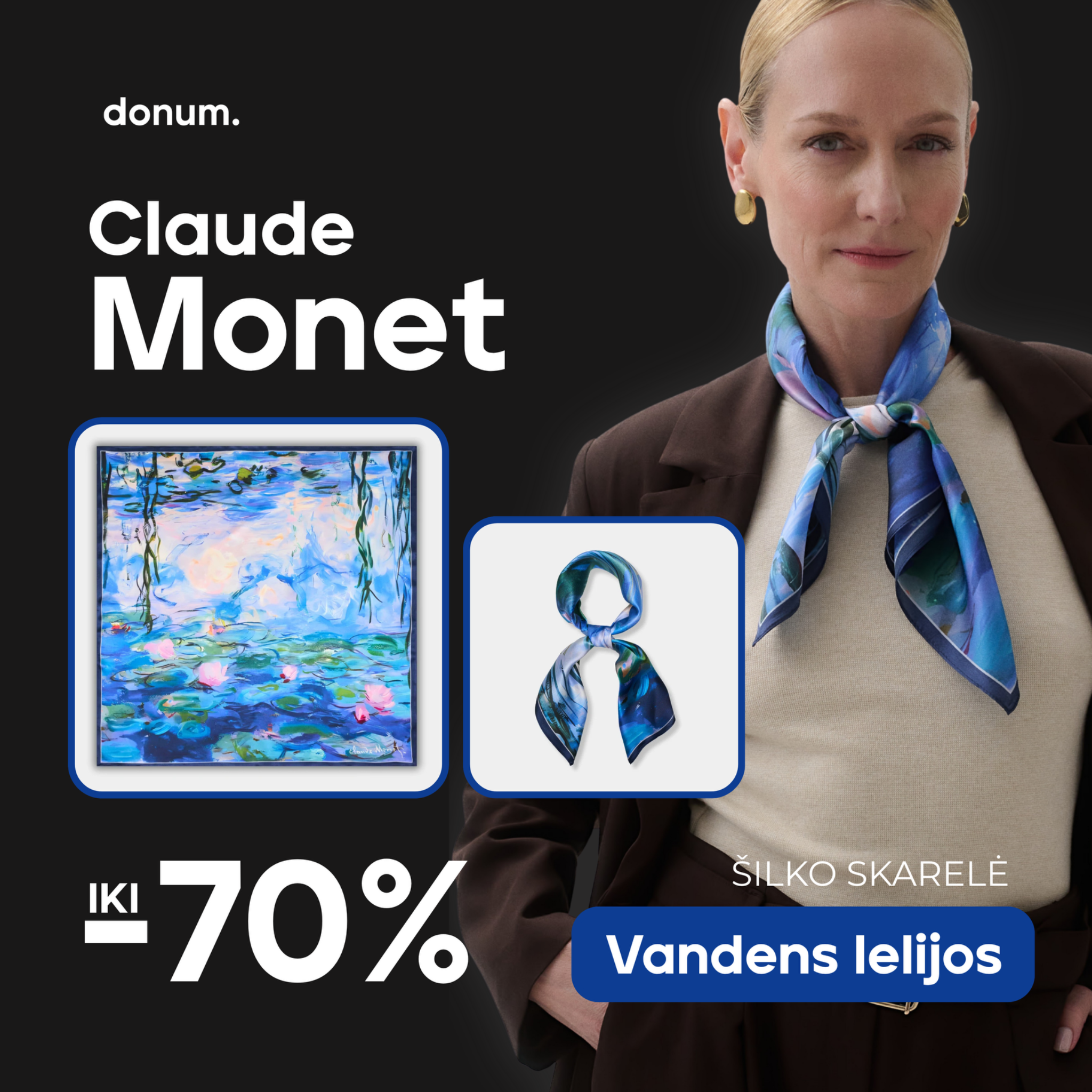 donum. Facebook ad: Nuolaidos iki -70%