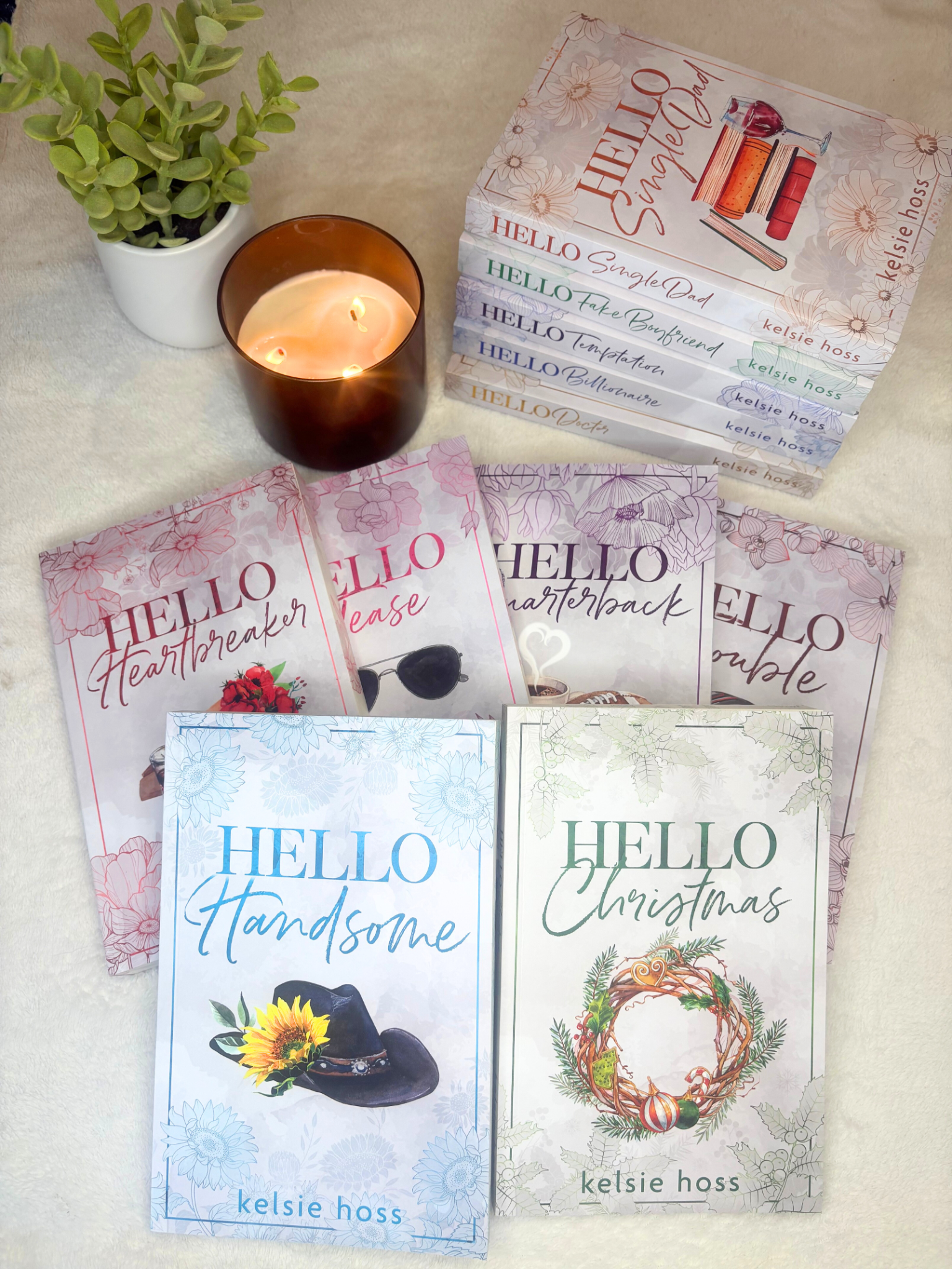 Author Kelsie Hoss Facebook ad