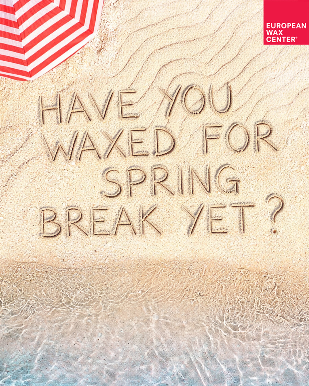 European Wax Center Facebook ad