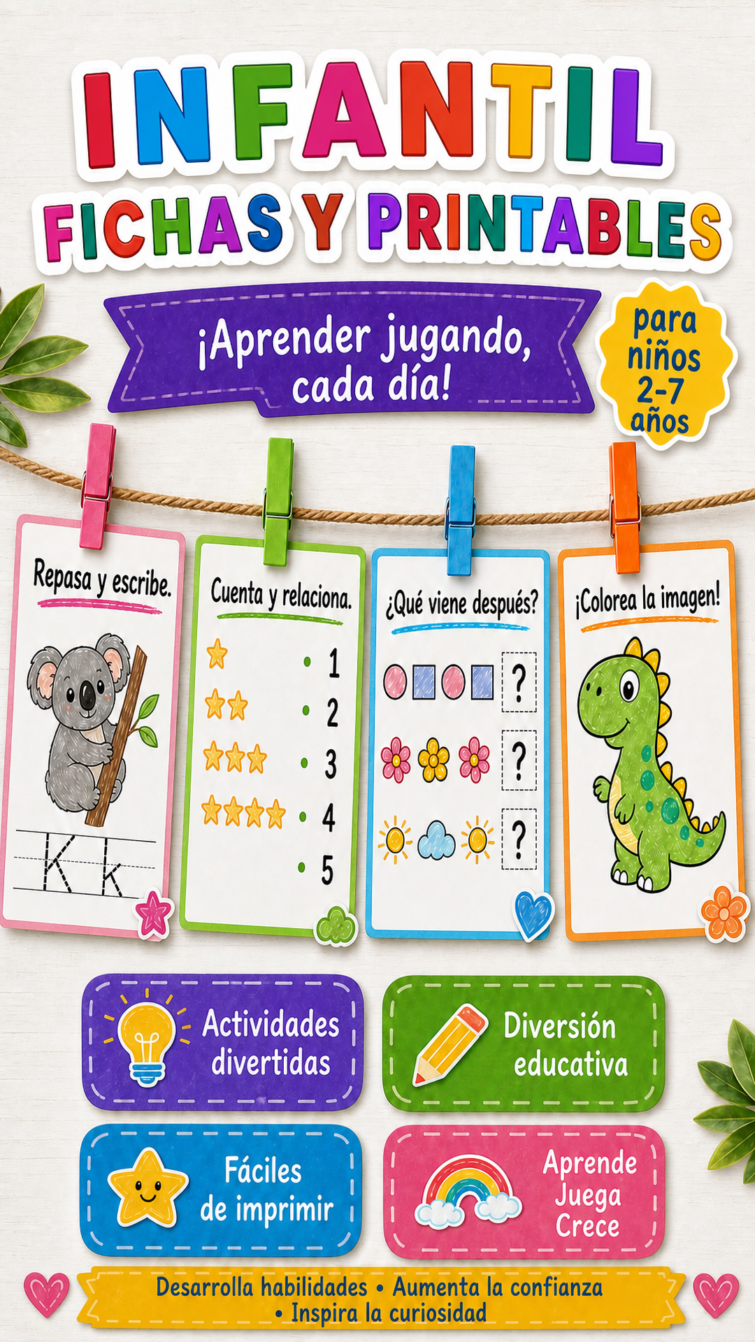 LogicLike Kids: ABC, Reading, Tracing Facebook ad