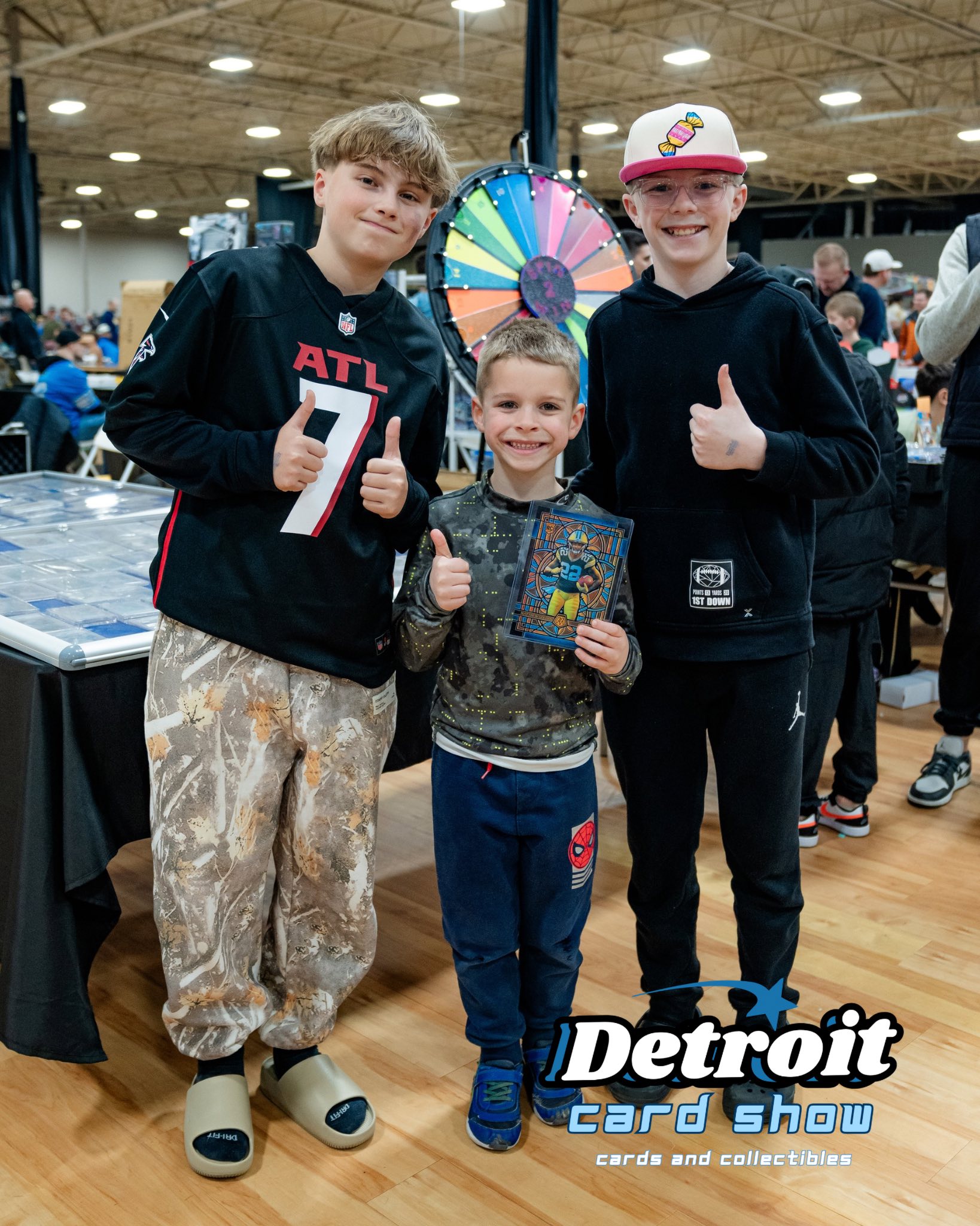 Detroit Card Show Facebook ad