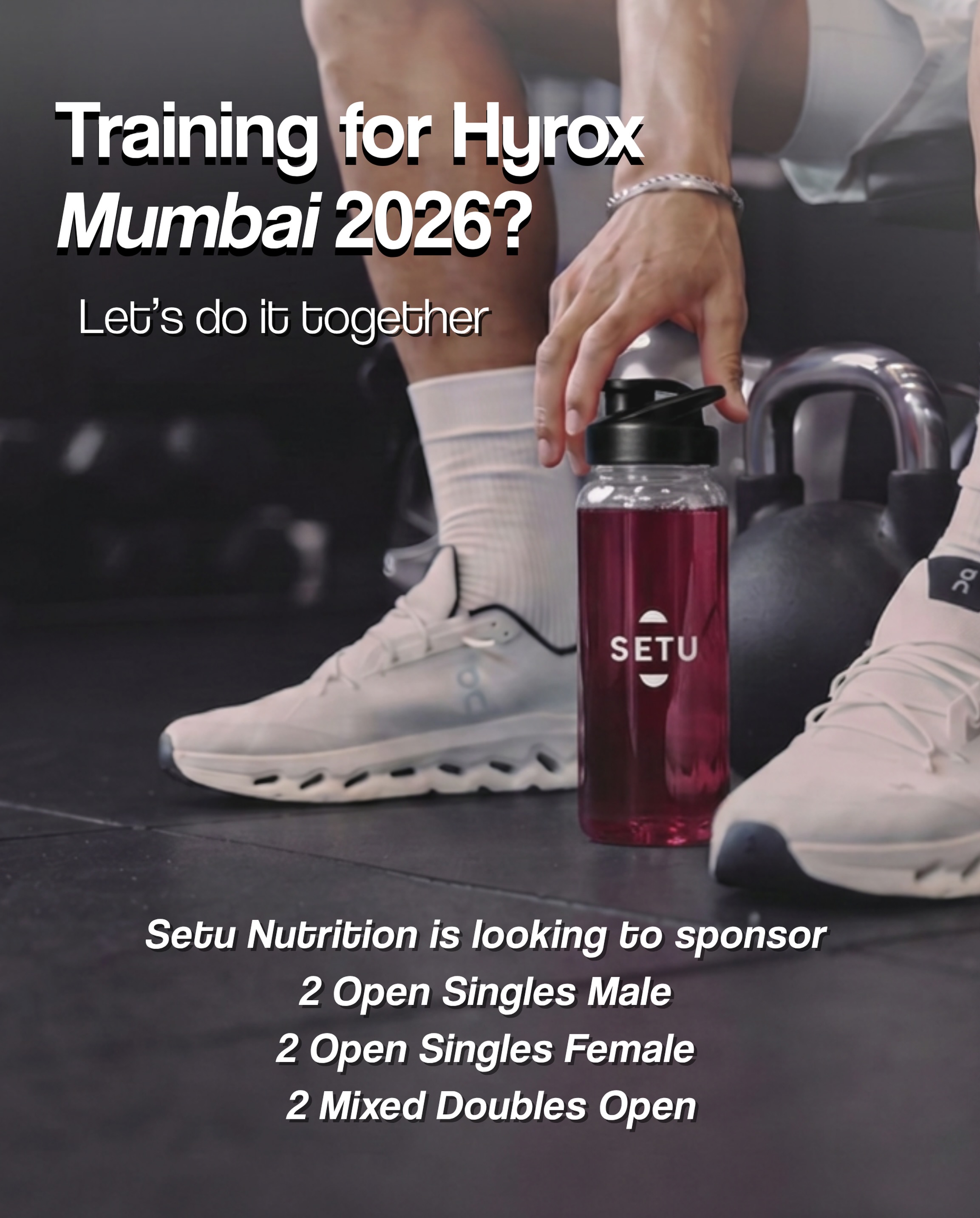 Setu Nutrition Facebook ad: If you’re a content creator training for HYROX…