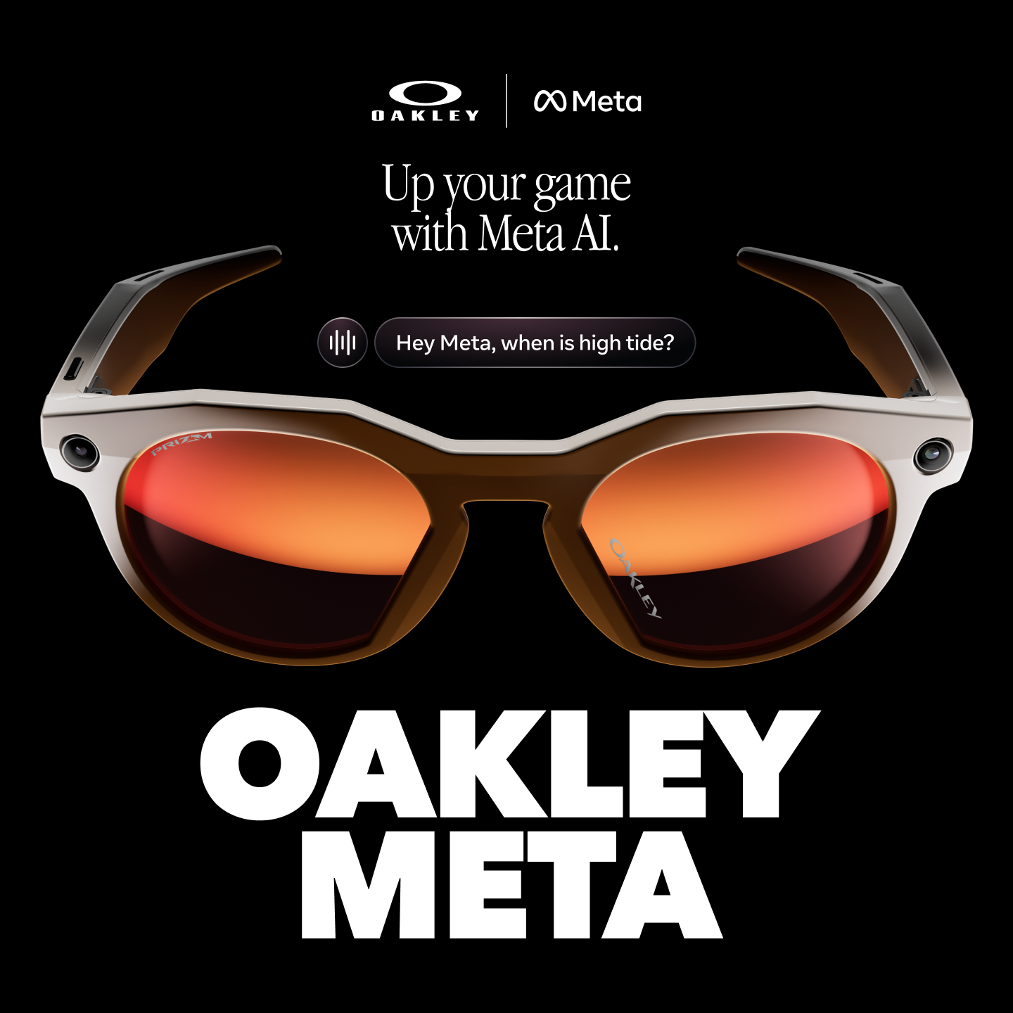 Oakley Meta Facebook ad