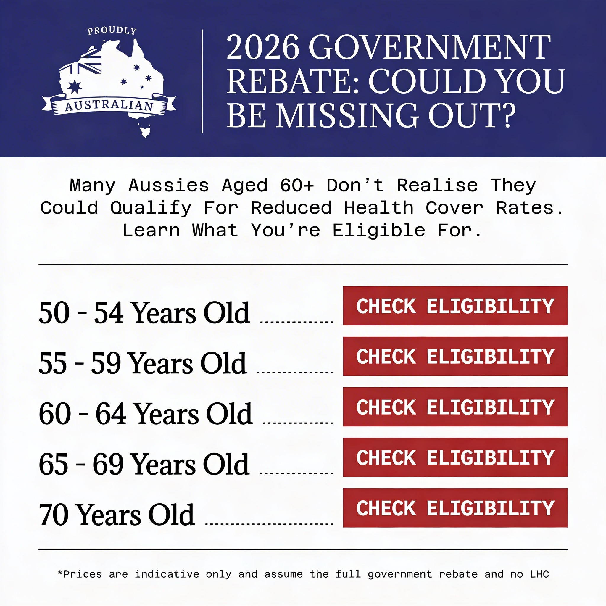 Seniors Discount Club - Bargains For Older Aussies Facebook ad