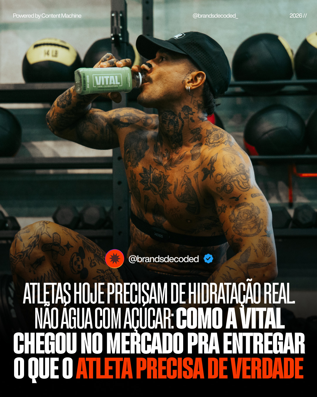 Vital Life Facebook ad: Vital chega ao mercado atacando uma contradição simples…
