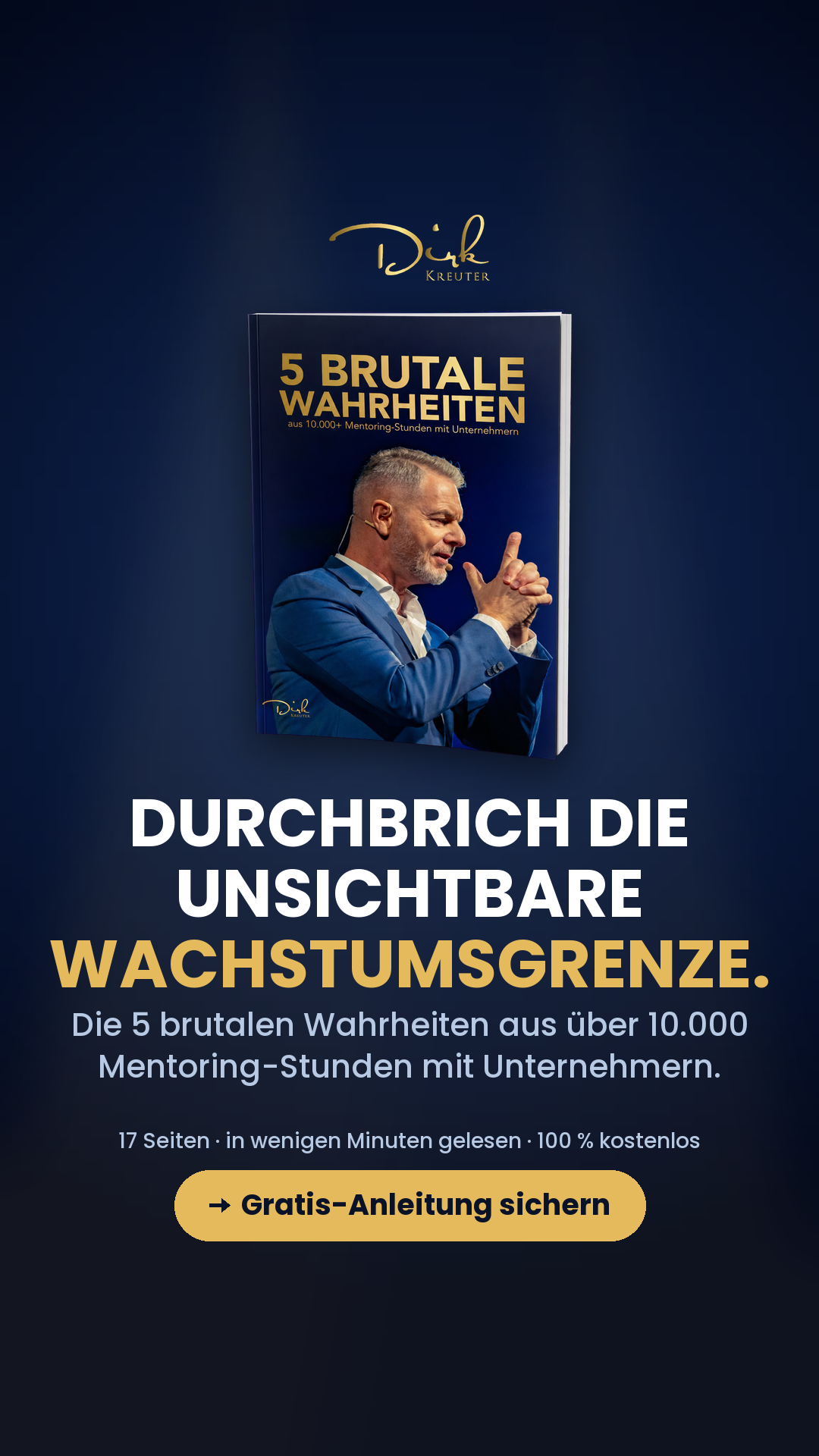 Dirk Kreuter Facebook ad