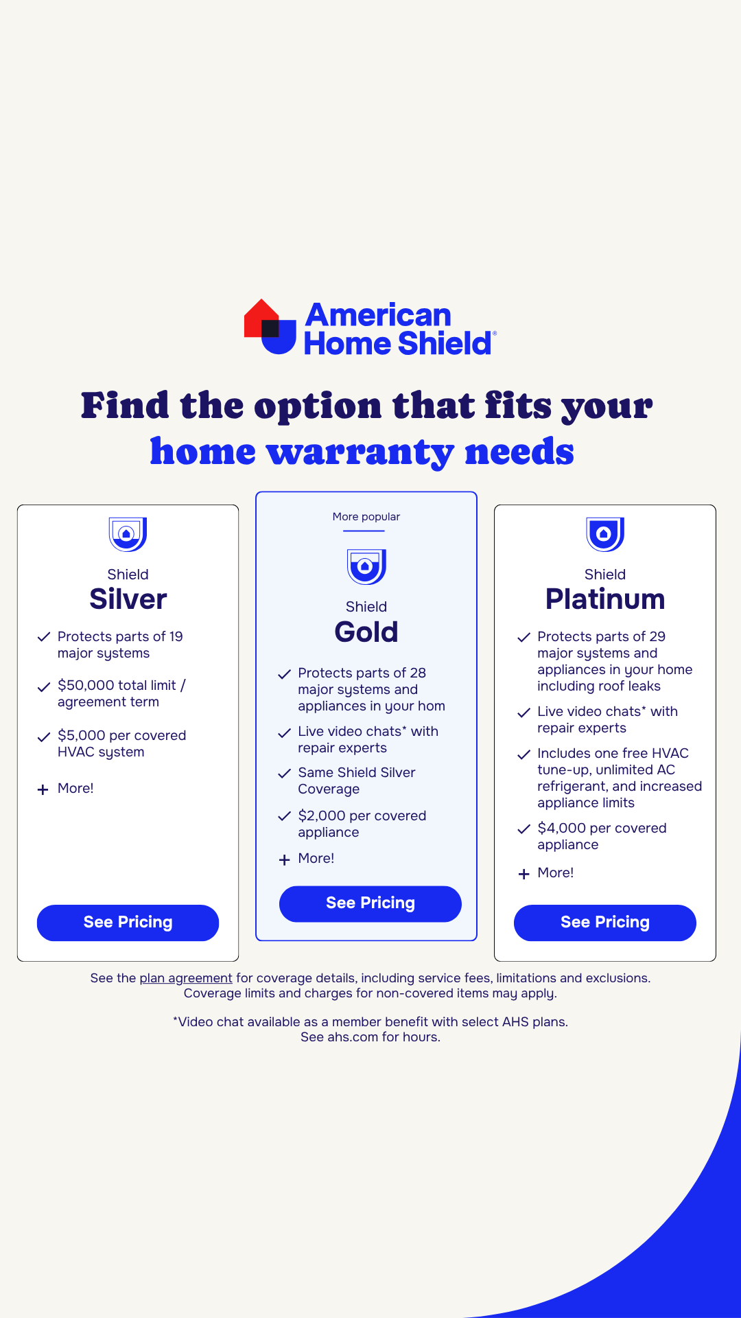 American Home Shield - Authorized Partner Facebook ad