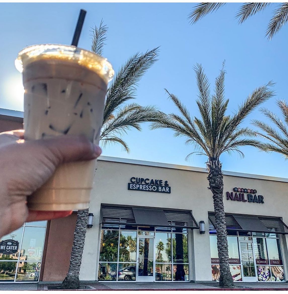 The Cupcake & Espresso Bar Facebook ad from Jul 12, 2019