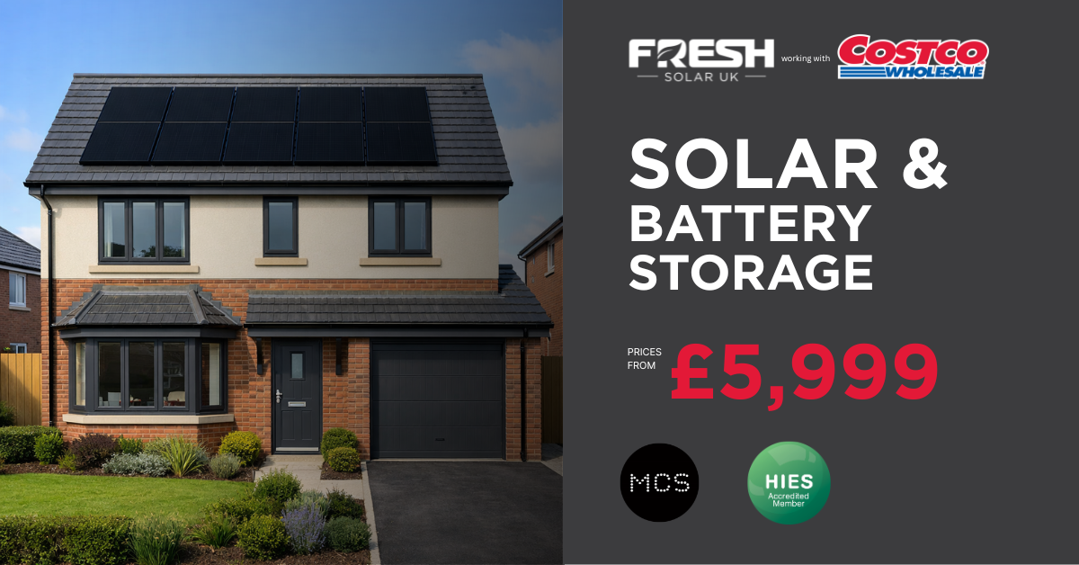 Fresh Solar UK Facebook ad