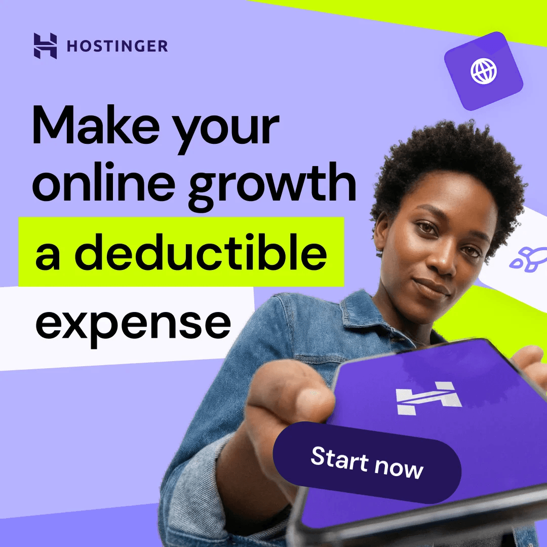 Hostinger Facebook ad from Jun 1, 2026