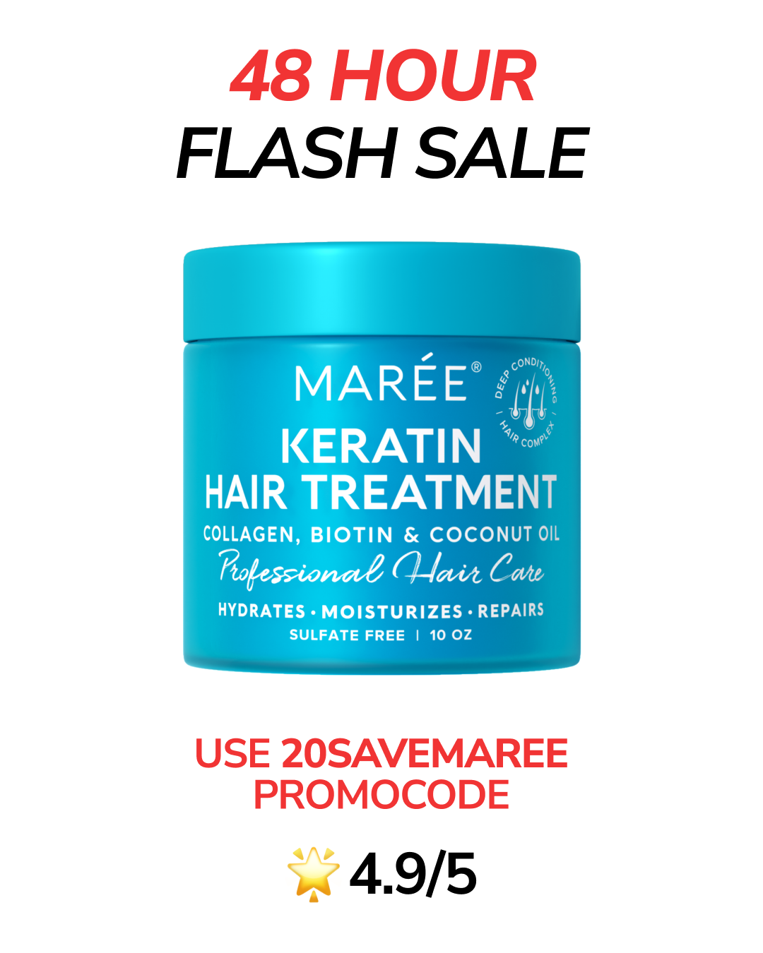 Marée Facebook ad