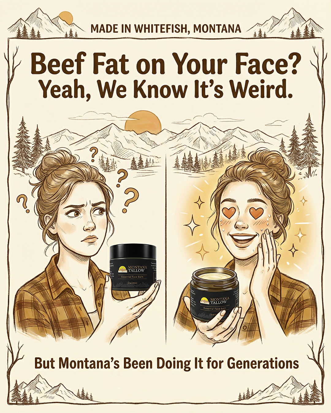 Montana Tallow Facebook ad